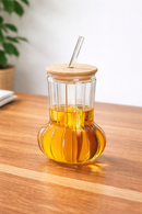 Verre avec paille 500 ml - Boummarket