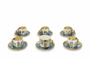 Ensemble tasses et sous-tasses en porcelaine - Boummarket