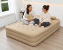 Matelas gonflable 2 places avec pompe intégrée - Boummarket