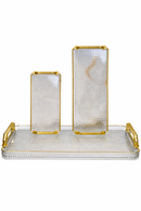 Ensemble de 3 Plat de service