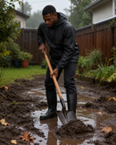 Bottes de pluie de sécurité en PVC