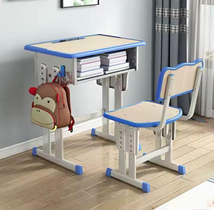 Ensemble table plus chaise pied en fer