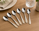 Cuillères petit modèle inox dorées – Lot de 6 pièces - Boummarket