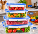 BACS DE CONSERVATION ALIMENTAIRE – 4 PCS