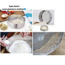 Tamis de cuisine 5 pièces avec différentes mailles