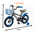 Vélo Enfant Viking – Pour enfants de 1 à 5 ans - Boummarket