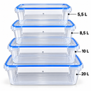 BACS DE CONSERVATION ALIMENTAIRE – 4 PCS
