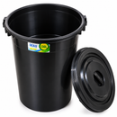 Poubelle en plastique 130 litres avec couvercle
