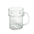 Tasses en verre avec poignée