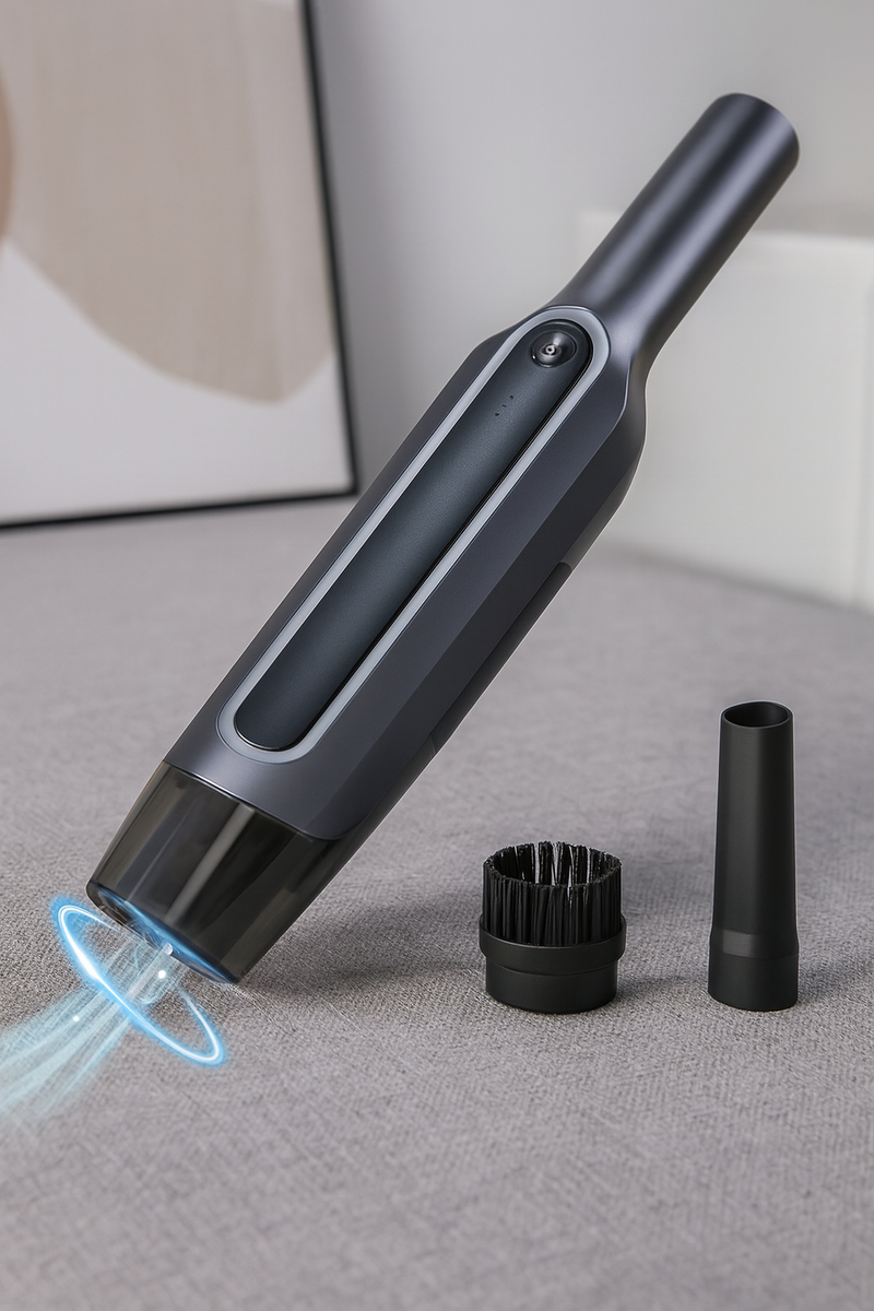 Aspirateur portable sans fil – Puissant, élégant et pratique partout