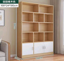 Bibliothèque moderne en bois – 180×100×24 cm | Étagère de rangement design avec portes,livraison gratuite à dakar.
