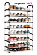 Rangement chaussures 7 niveaux - Boummarket