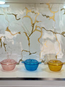 Bol acrylique avec cuillère