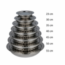 Ensemble de 7 Bols de Service en Acier Inoxydable – 23 à 55 cm