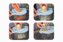 Hachoir Manuel 2 L Multifonction avec Grattoir – Préparez vos légumes et mayonnaise facilement - Boummarket