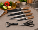Ensemble de couteaux de cuisine 6 PCS - Boummarket