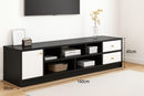 Meuble TV moderne en bois – 160×30×40 cm | Design élégant avec tiroirs et rangements, livraison gratuite à dakar