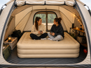 Matelas gonflable 2 places avec pompe intégrée - Boummarket