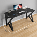 Table de Bureau Moderne en Bois et Fer – 100 × 60 cm