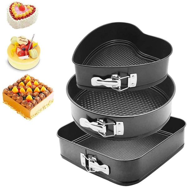 Moule à gâteau avec revêtement antiadhésif Noir - vente dakarlux - Boummarket