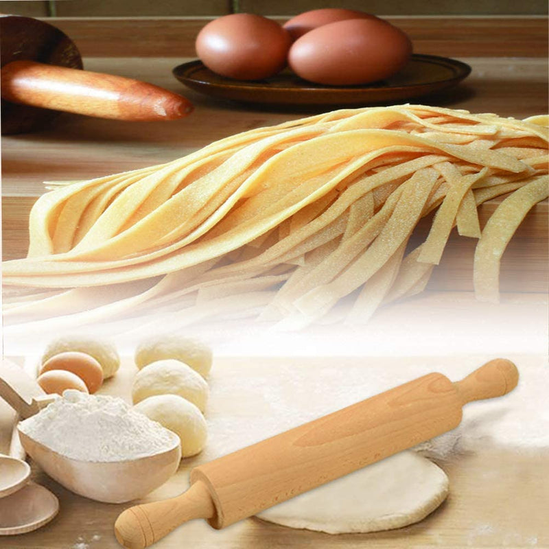 Rouleau à Pâtisserie - 23 cm - Bois de Hêtre - Dakar Lux