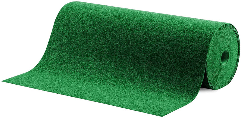 Moquette d'extérieur Spring Vert au mètre | Tapis Type Gazon Artificiel - pour Jardin, terrasse, Balcon etc. | 2mx1m - Dakar Lux