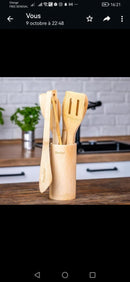 Ustensiles de cuisine en bois - Boummarket