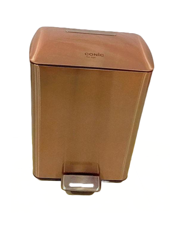 Poubelle en acier inoxydable avec pédale