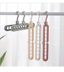 Lot de 6 Porte cintre 9 trous - Boummarket