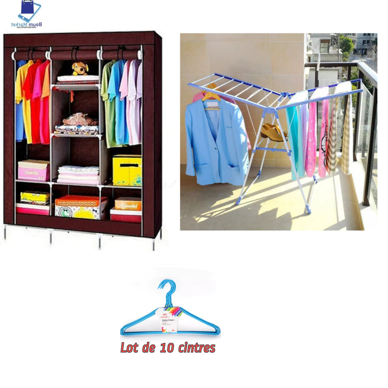 Pack armoire plus sèche linge