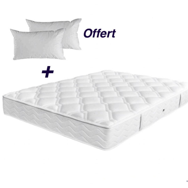 Matelas orthopédique plus lot de 2 oreiller offert - Boummarket