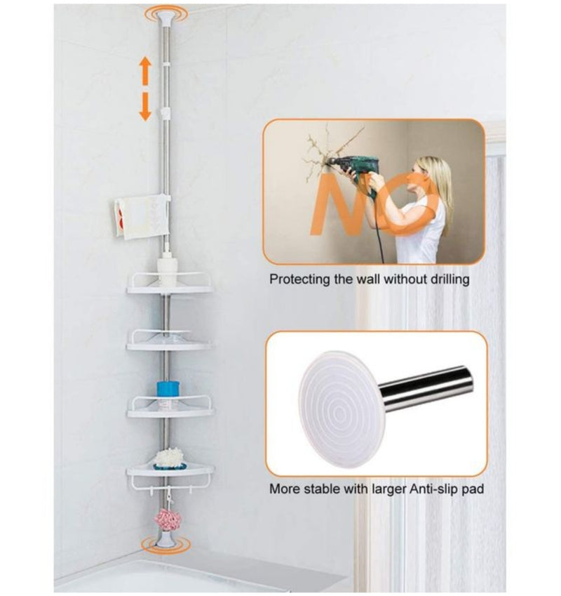 Support coin toilette