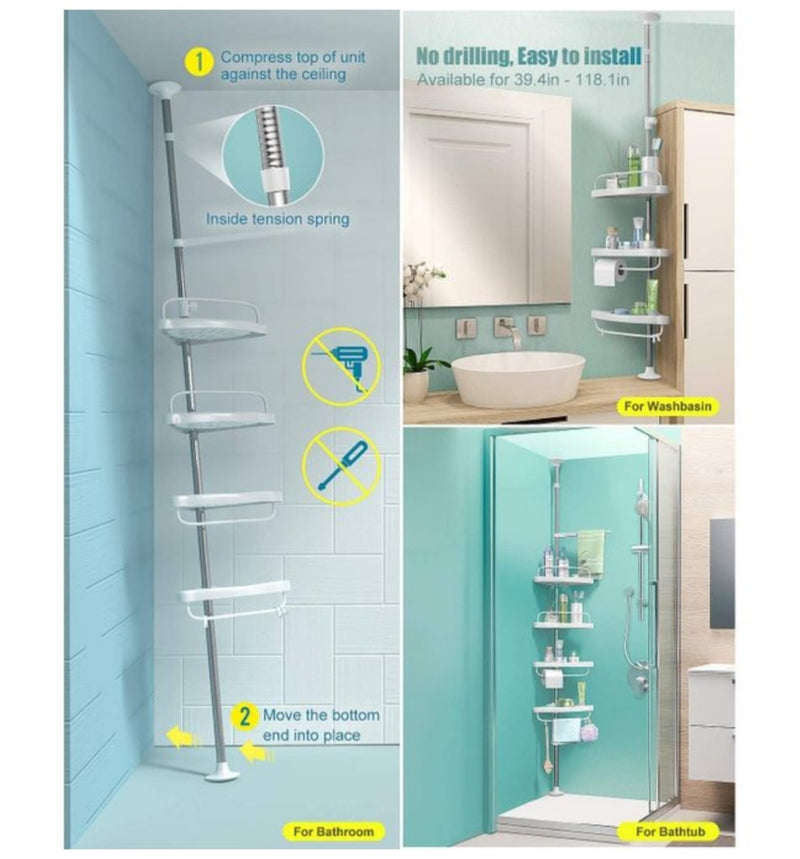 Support coin toilette