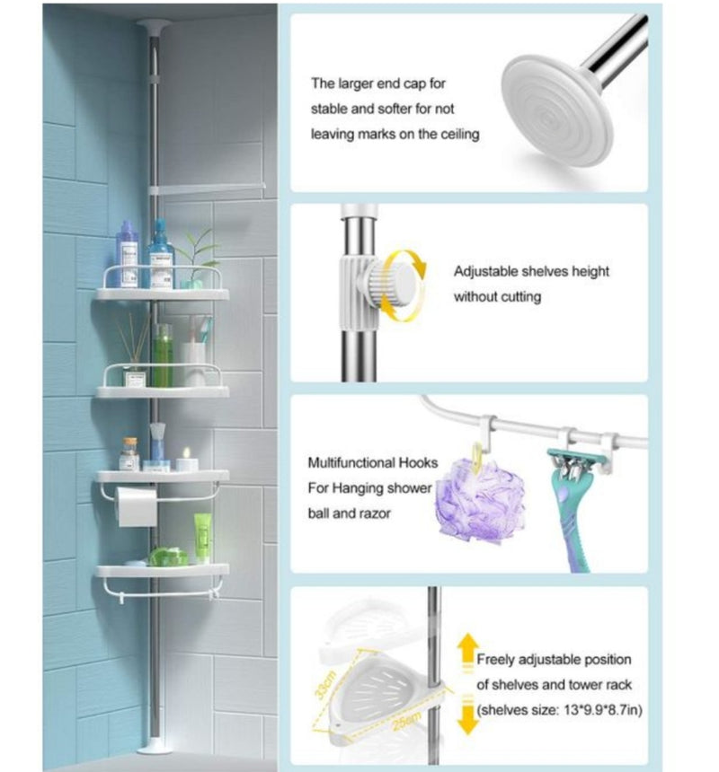 Support coin toilette