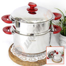 Vente Couscoussier 8L en Inox Dakarlux - Boummarket