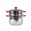 Vente Couscoussier 8L en Inox Dakarlux - Boummarket