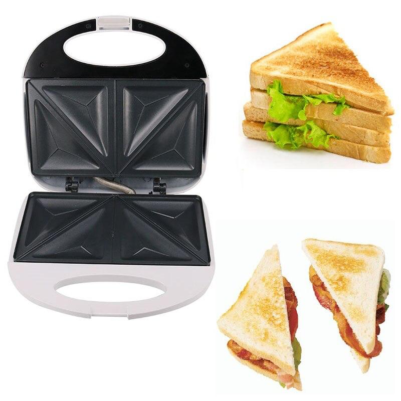 Appareil à sandwichs, pour croque-monsieur et gaufres, - 2 emplacements - 750W - Boum market